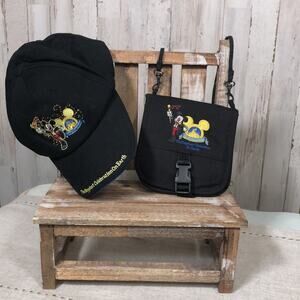UPDATED!  Disney Travel Pack Flat Crossbody for Park Hopping with Matchi…